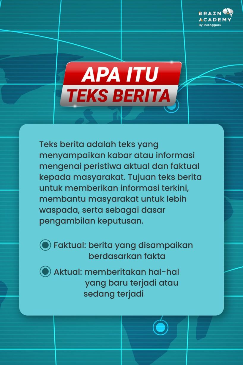 pengertian teks berita dalam bahasa indonesia